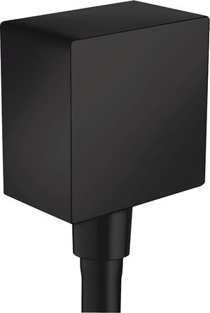 Anschlussbogen Hansgrohe Fixfit Square ½" schwarz matt