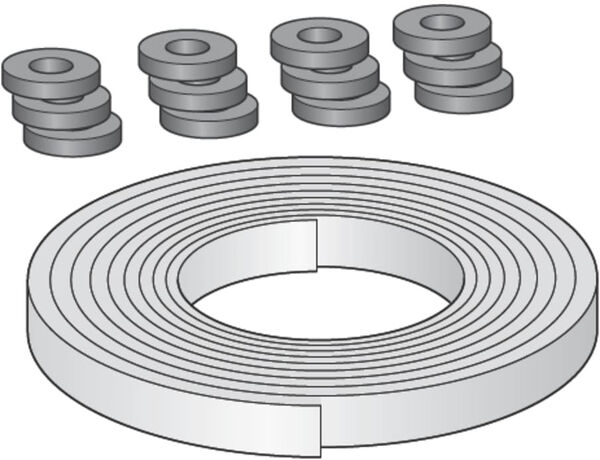 Schallschutz-Set Laufen Pro  für Installationsrahmen zur Erfüllung der Norm SIA 181  image number 0