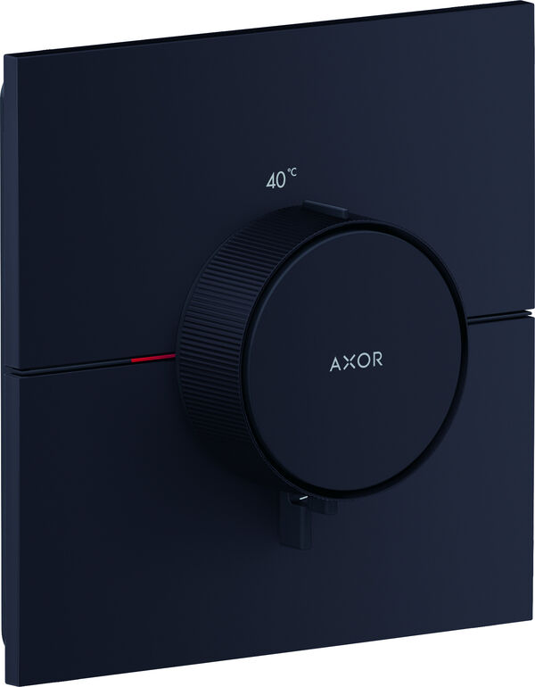 Syst&egrave;me de douche Axor ShowerSelect ID, placca di copertura angolata, 155 x 155 mm, termostato &frac12;", image number 0