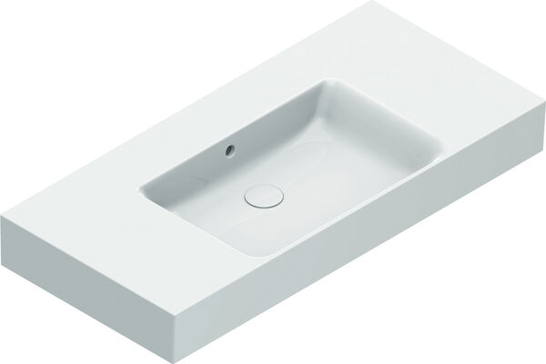 Waschtisch Alterna elena 100 x 47 cm Weiss Cleaneffekt image number 0