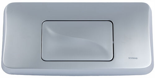 Plaque de commande Gala chromé mat