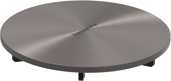 Ablaufdeckel Hansgrohe RainDrain Staro Brushed black chrome image number 0