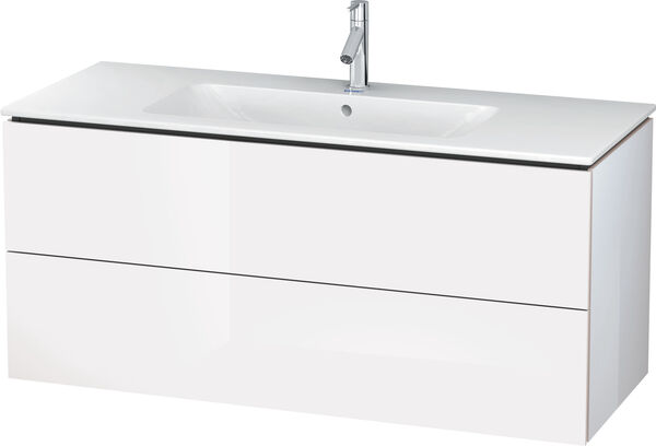 Meuble sous-lavabo Duravit L-Cube Blanc brillant image number 0