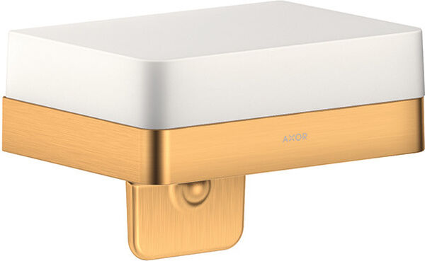 Distributore di sapone Axor Universal Softsquare, capacit&agrave; di contenuto 180 ml, recipiente in vetr image number 0