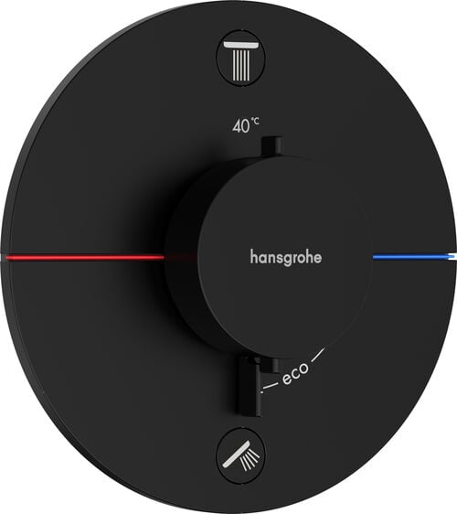 Syst&egrave;me de douche Hansgrohe Shower Select Comfort S Noir mat
