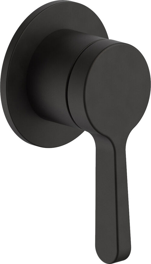 Mélangeur mural-set de montage final Fantini Torino Deep black PVD