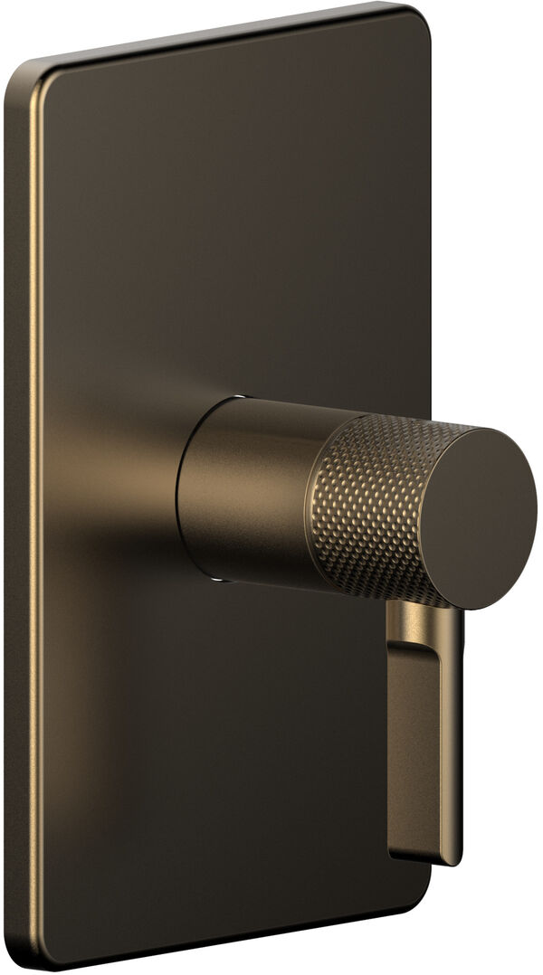 Miscelatore da doccia set di montaggio finale Gessi Inciso &frac12;", placca di copertura angolata, valor image number 0