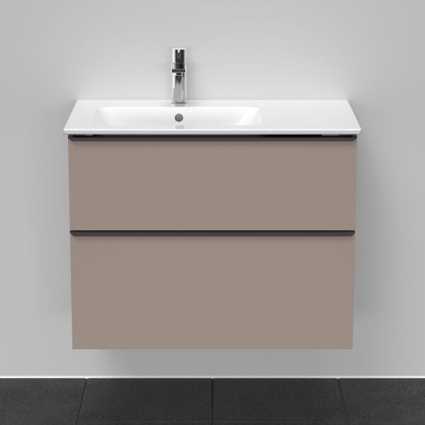 Armadio sottolavabo Duravit D-Neo Basalto opaco image number 2
