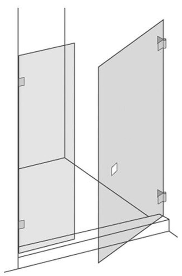 Porta battente Renner Trendline TS, porta a destra, larghezza fino a 1200 mm, altezza fino a 2100 image number 0