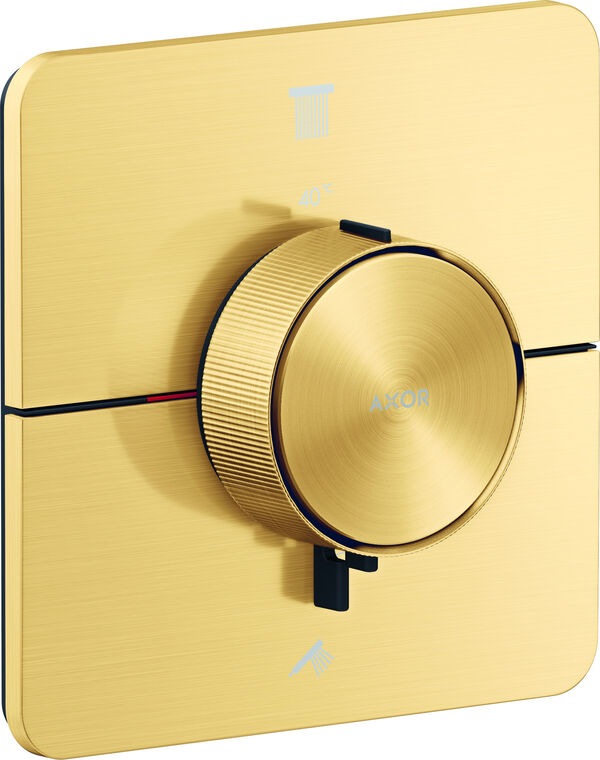 Duschsystem Axor ShowerSelect ID Brushed gold optic image number 0