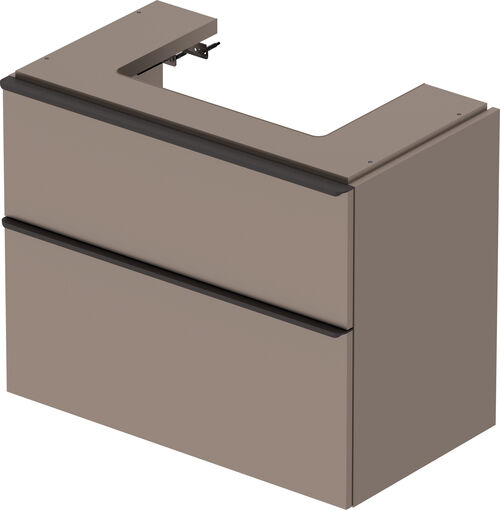 Armadio sottolavabo Duravit D-Neo Basalto opaco