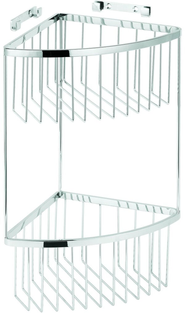 Portasapone a cestino ad angolo Neoperl Diaqua, doppio, 19 x 19 x 25,8 x 36 cm, con supporto a image number 0