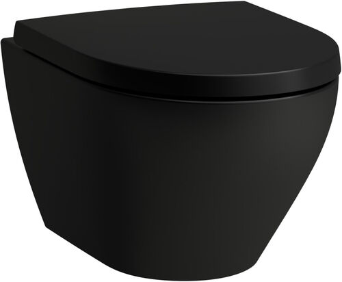 Vaso sospeso Laufen Moderna S compact Nero opaco
