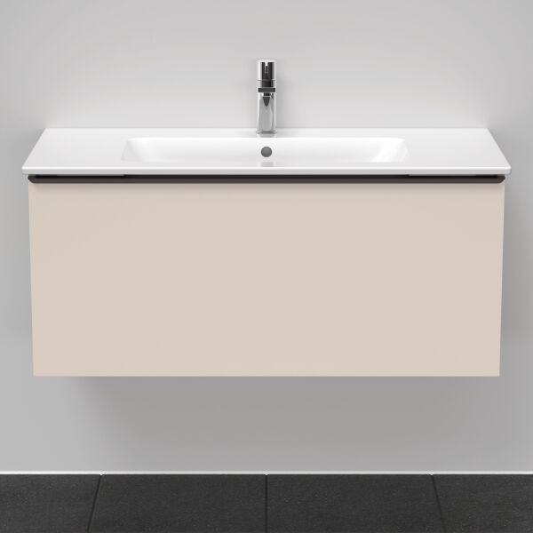 Meuble sous-lavabo Duravit D-Neo Taupe mat image number 2