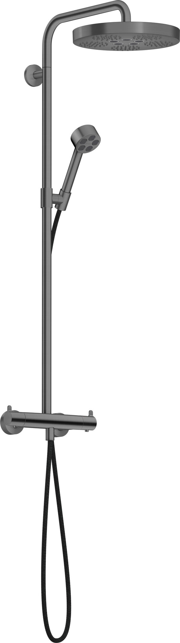 Showerpipe Axor One Brushed black chrome image number 0