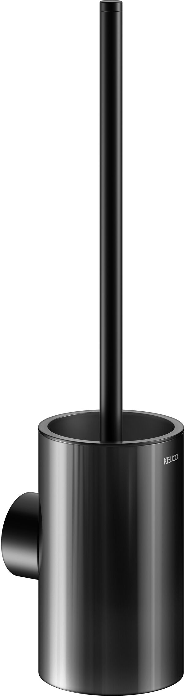 Porte-balai de WC Keuco Collection Reva Noir mat image number 0