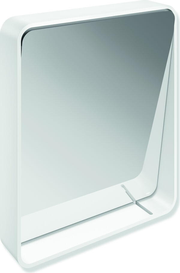 Kippspiegel Hewi System 800 Weiss matt Pulverbeschichtet image number 0