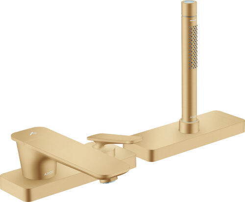 Batteria di riempimento per vasca da bagno Axor Citterio C, 3-Loch brushed bronze Standard