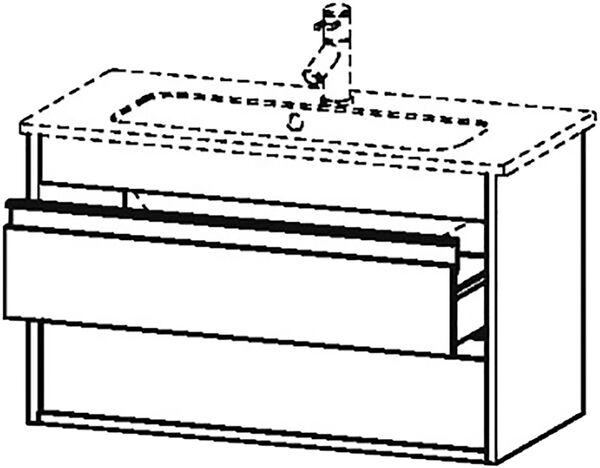 Waschtischmöbel Duravit Ketho nussbaum natur image number 0