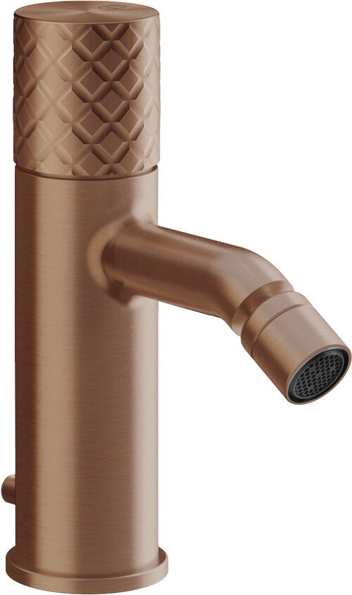 M&eacute;langeur de bidet Gessi Habito Copper brushed Intreccio