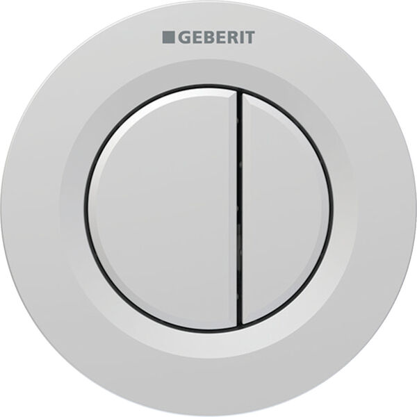 Handdrücker Geberit UP round mattverchromt image number 0