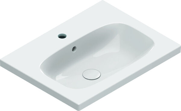 Waschtisch Alterna dinea 60 x 46 cm Weiss Cleaneffekt image number 0