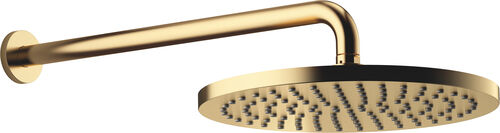 Regenbrause Dornbracht mit Wandanschluss &frac12;" Messing geb&uuml;rstet