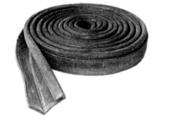 Zargengummiprofil Schmidlin schwarz, per Meter   image number 0