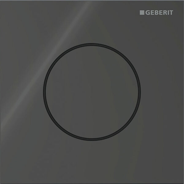 Commande urinoir Geberit HyTouch Typ40 round Noir Verre image number 0