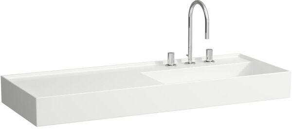 Waschtisch Laufen Kartell 120 x 46 cm Weiss Cleaneffekt image number 0