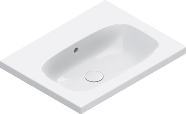 Waschtisch Alterna dinea 60 x 46 cm Weiss Cleaneffekt image number 0