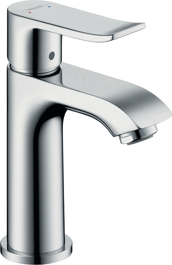 Einlochmischer Hansgrohe Metris 100 verchromt image number 0