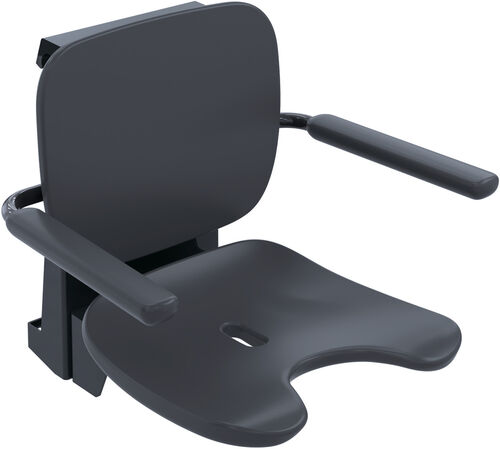 Einhängesitz Hewi 802 LifeSystem Premium Anthrazit glänzend Pulverbeschichtet