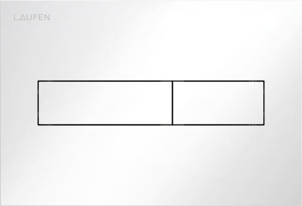 Plaque de d&eacute;clenchement Laufen Ineo Horizon Blanc image number 0