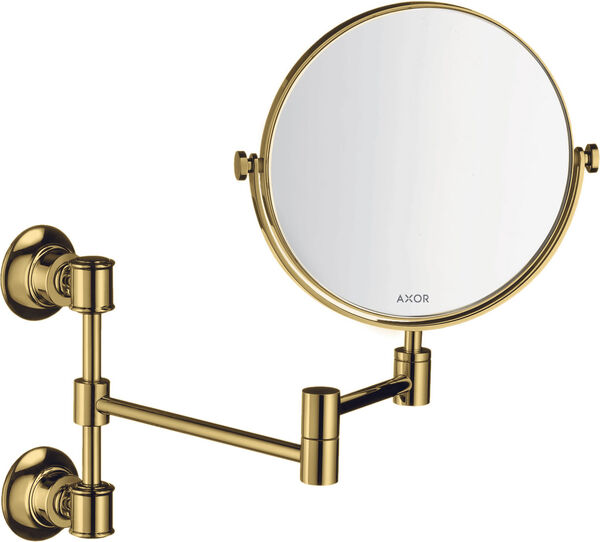 Miroir cosmétique Axor Montreux polished gold optic image number 0