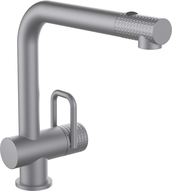 Spültischmischer Laufen Twin, A 225 mm Auszugbrause umstellbar image number 0