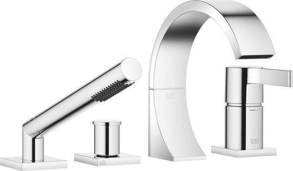 Wannenf&uuml;llkombination Dornbracht Cyo, 4-Loch Verchromt image number 0