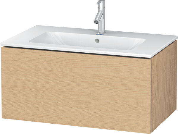 Waschtischmöbel L-Cube B: 82 cm, H: 40 cm, T: 48,1 cm 1 Schublade Tip-on zu 2141 821/822 image number 0