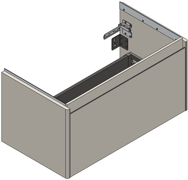 Meuble sous-lavabo Alterna pro S Carat beige image number 0