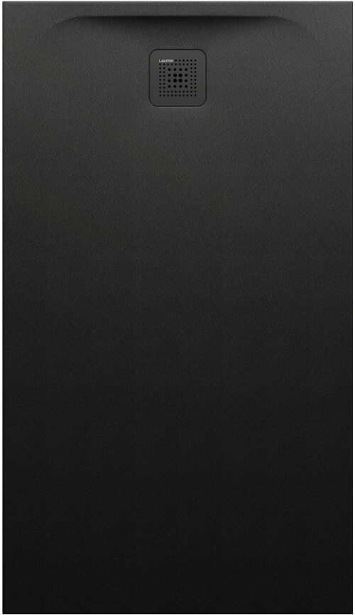 Duschenwanne Laufen Pro Superflach 140 x 80 cm Schwarz matt