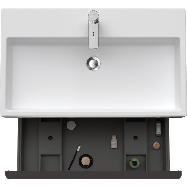 Armadio sottolavabo Duravit D-Neo noce scuro image number 4