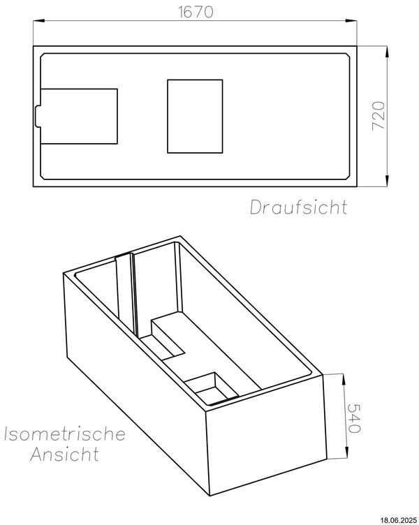 Badewannentr&auml;ger Schedel image number 1