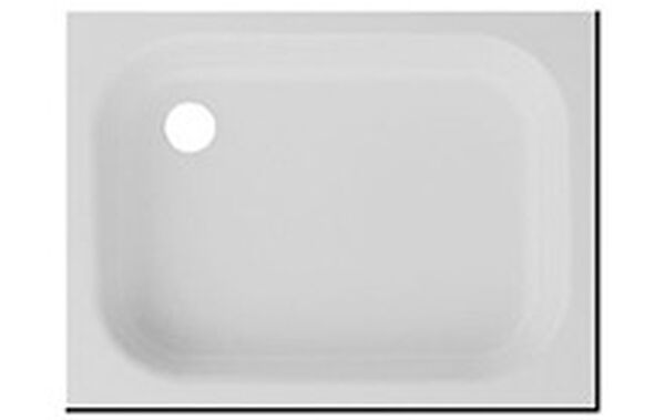 Receveur de douche Schmidlin avec rebords 90 x 75 cm Blanc image number 0