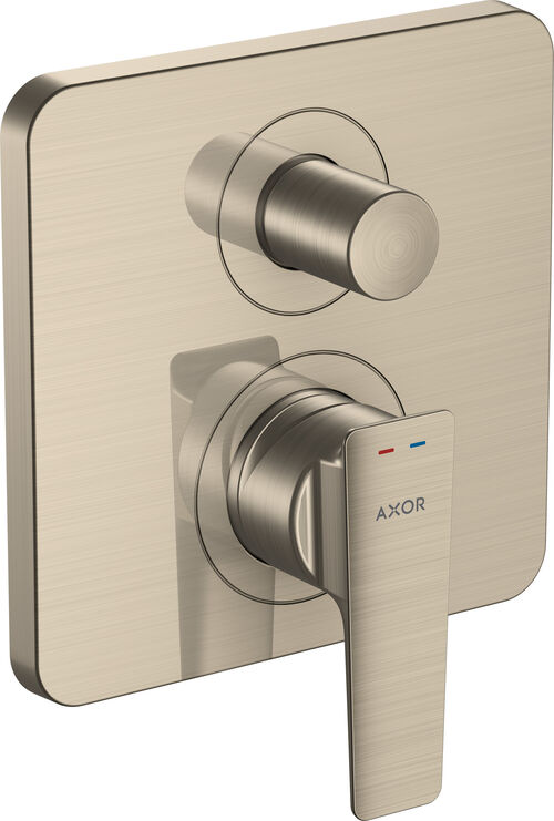 Bademischer-Endmontageset Axor Citterio E Brushed nickel