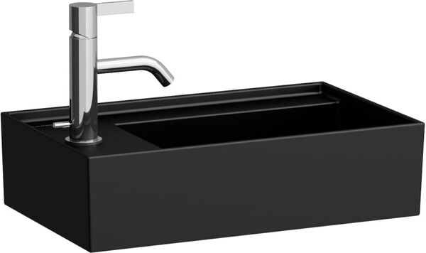 Wandbecken Laufen Kartell schwarz matt image number 0