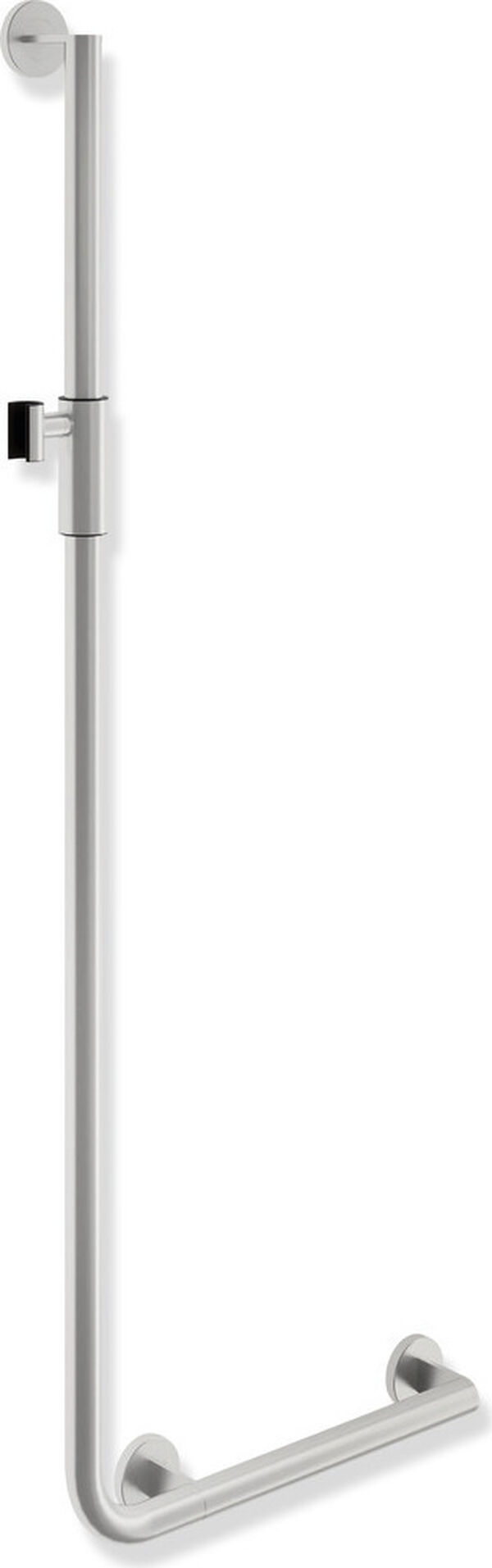 Winkelgriff Hewi 900, Duschgleitstange links (wie Abbildung), &Oslash; 32 mm, 1250 x 450 mm, mit image number 0