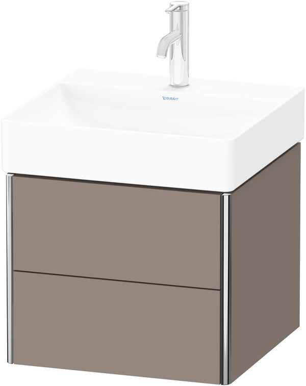 Meuble sous-lavabo Duravit XSquare Basalte mat image number 0