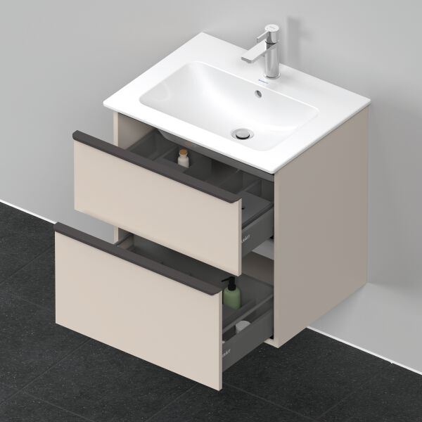 Waschtischmöbel Duravit D-Neo taupe matt image number 3