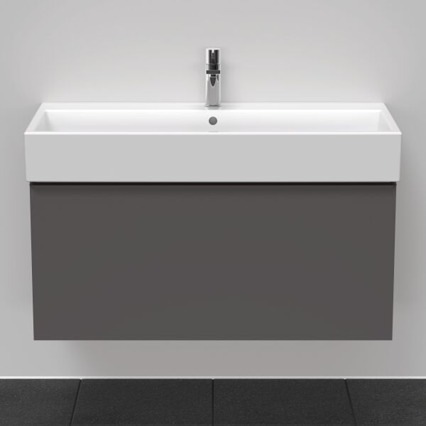 Waschtischmöbel Duravit D-Neo Graphit matt image number 2