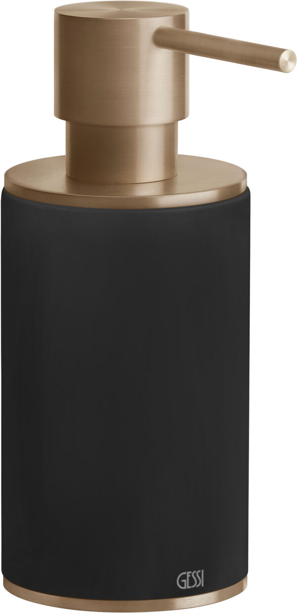 Distributeur de savon Gessi 316 Warm steel brushed Flessa image number 0